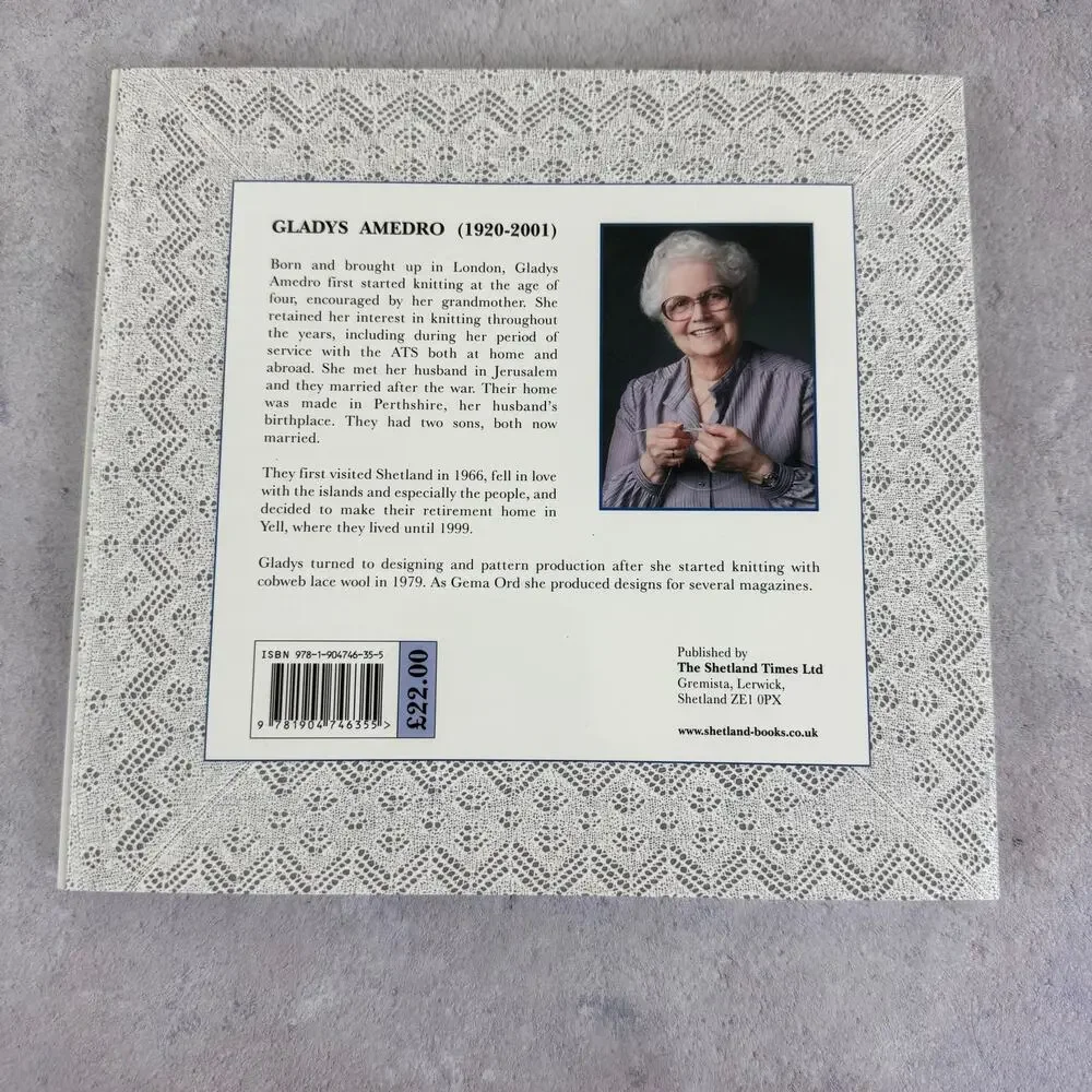 Shetland Lace Paperback Book Gladys Amedro Published by The Shetland Times UK